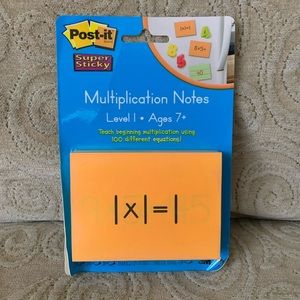 Post-it Multiplication Notes Level 1